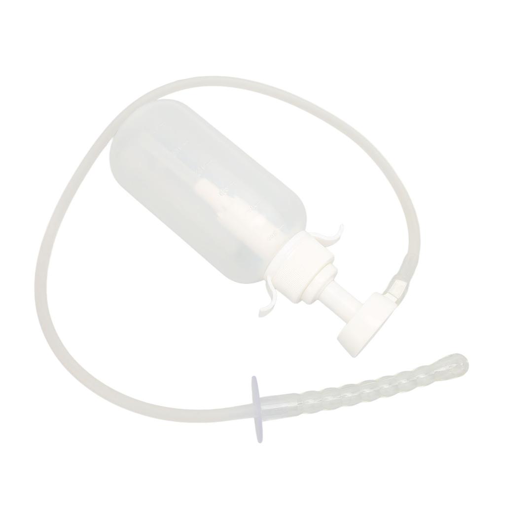 300ML Vaginal Douche Cleaner Reusable Manual Pressure Portable Transparent Enemas Cleaning System