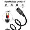 2/4/6/8/10pcs Practical 22AWG DC5.5x2.1mm Power Extension Cord 5521 Supply Adapters Cable Flexible Power Extension Cable