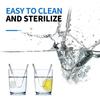 Stainless Steel U Shape Tongue Scraper Oral Care Tool - Tongue Cleaner Brush for Bad Breath Mouth Cleanliness