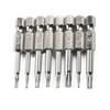 8 Stück Schraubendreher-Sets Magnetisch Für Torx Schraubendreher Bits Set 50mm Lang Für T5-T8 Für T9 Für T10 Für T15 Für T20 Für T25