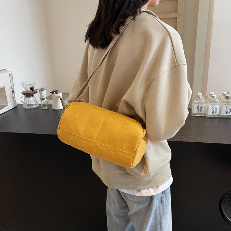 Oblique Span Bag Women's 2025 New Casual Niche Casual Foreign Fashion Small Square Bag Spring Large-capacity Shoulder Bag