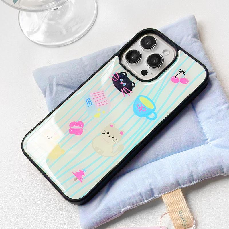 iPhone 16 Pro Max Cartoon Case: Compatible with Models 13, 14, 15, Huawei Mate 60