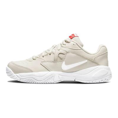 Pantofi sport pentru femei Court Lite 2 Light Bone Lobster Alb AR8838-006