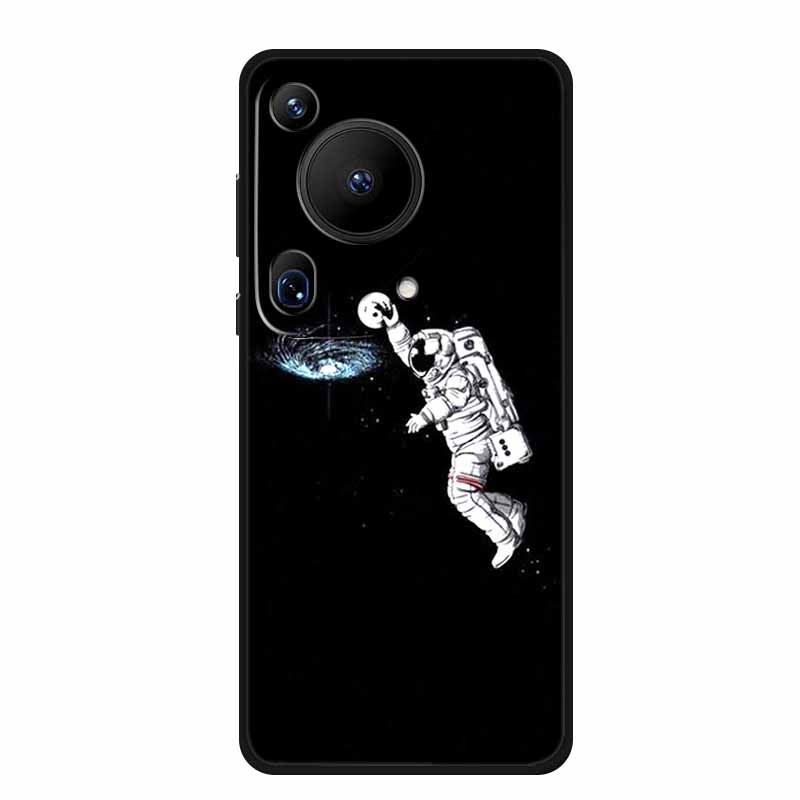 For Huawei Pura 70 Pro Ultra Case Pura70 Pro Black Silicone Soft Back Cover Case For Huawei Pura 80 Pro Ultra Phone Case Pura80