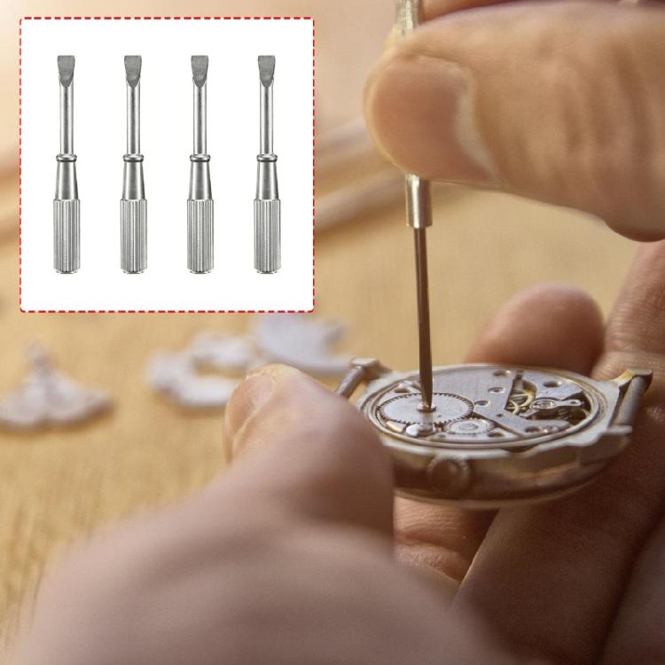 4Piece Precisions Antislip Screwdriver Set Watch Maintenance Tool Set Perfect For Delicate Watch And Jewelry Maintenance