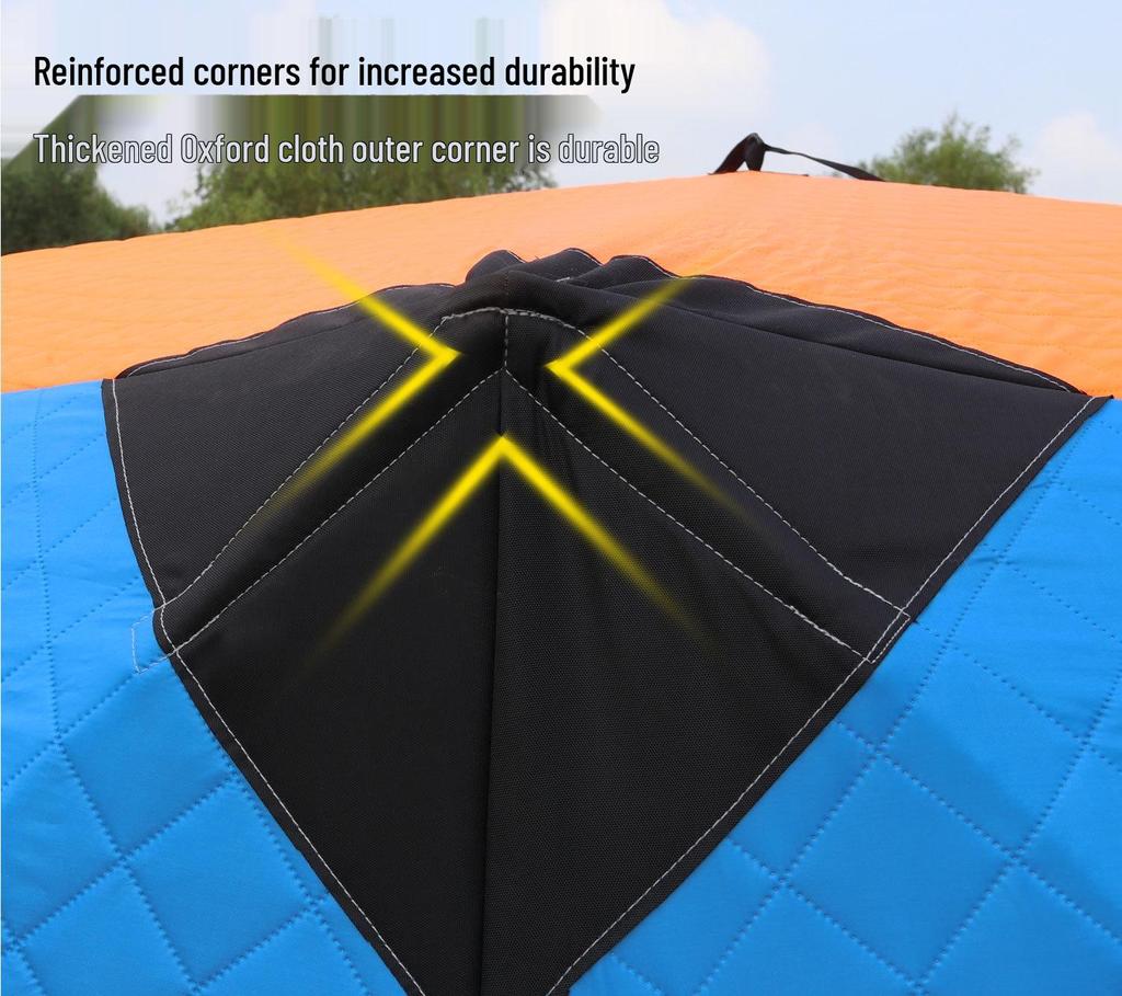 Winter Warm Tent: Insulated Cotton Ice Fishing & Camping Shelter