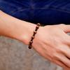 Vintage Natural Wooden Bracelet Unisex Handmade Braided Adjustable Rope Braclet Punk Jewelry Hand Accessories Buddha Brazalete