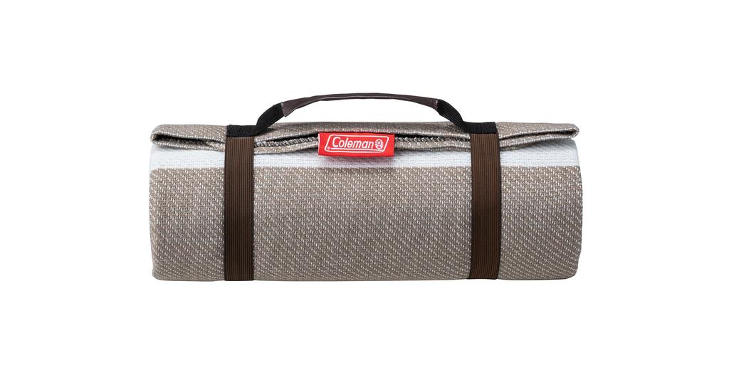 COLEMAN Leisure Seat Deluxe Mini Greige Stripe