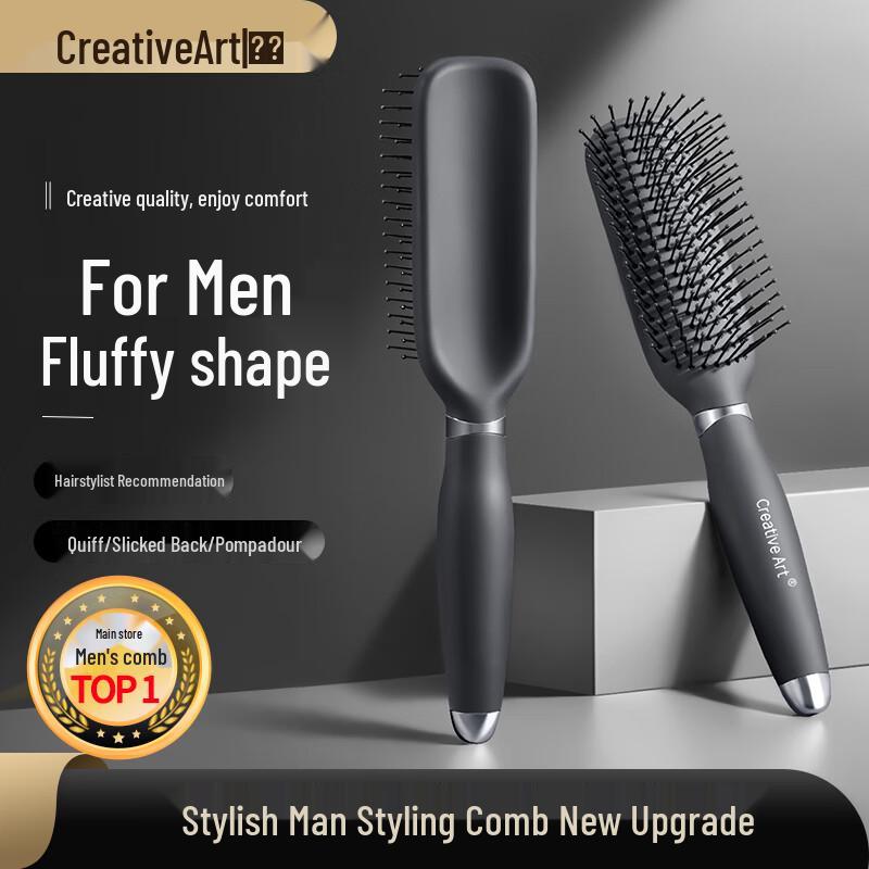 

Креативная мужская расческа для укладки с ребрами