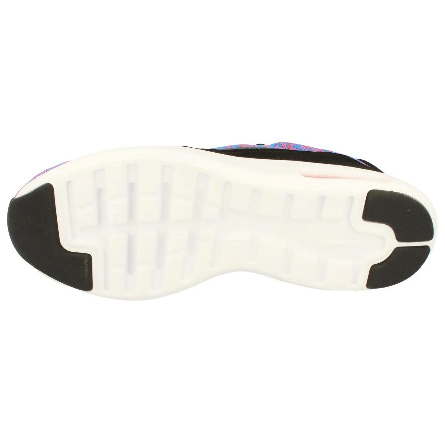 Nike Air Max Modern Flyknit Photo Blue Unisex Sneakers Black-Bright-Crimson-White 876066-401