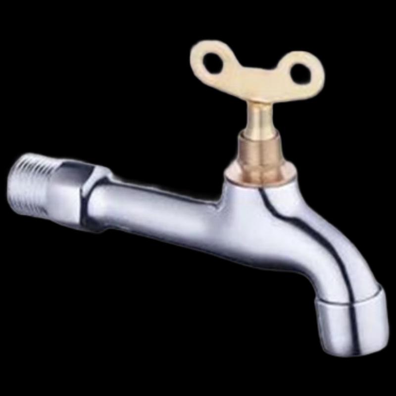 Wolf Kiss Alloy Wall-Mounted Washing Machine Faucet