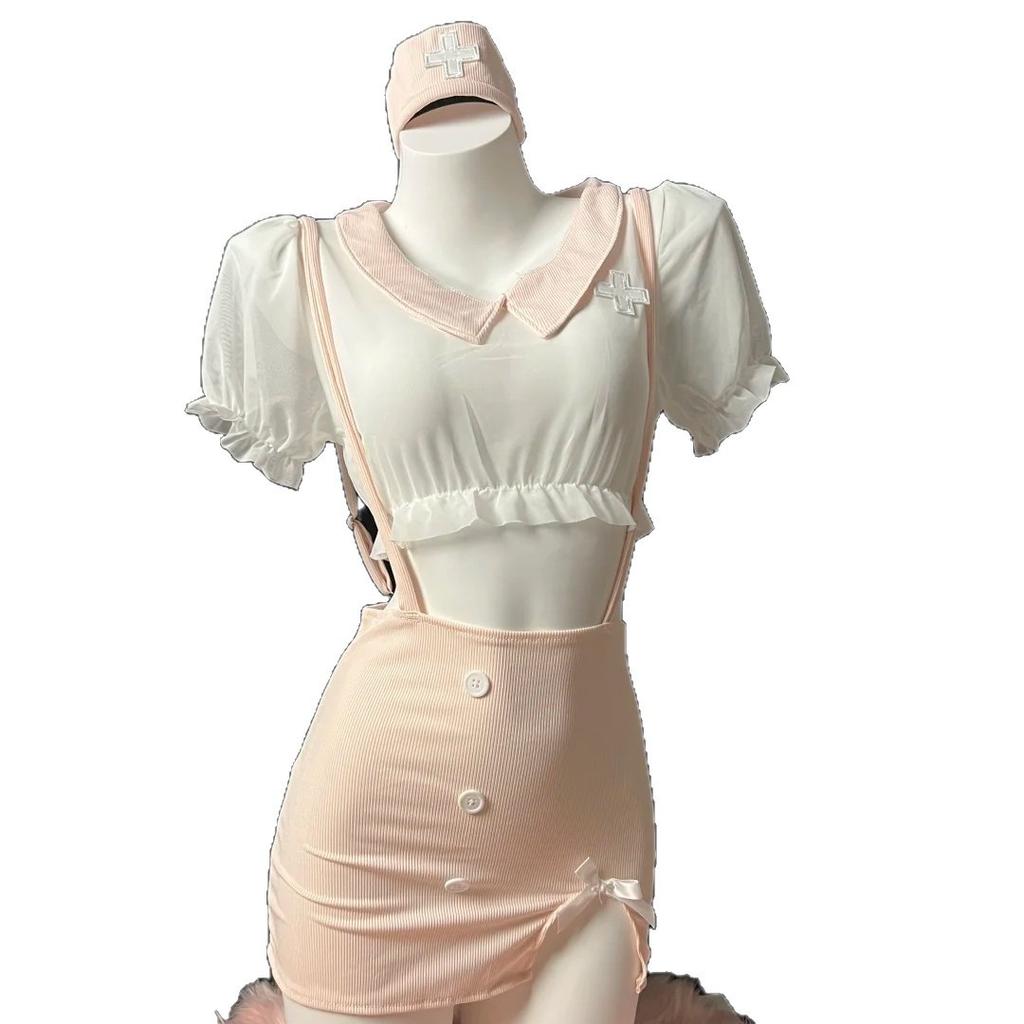 Nurse uniform erotic underwear pure desire cute nurse uniform sexy hip skirt small chest suit pajamas women