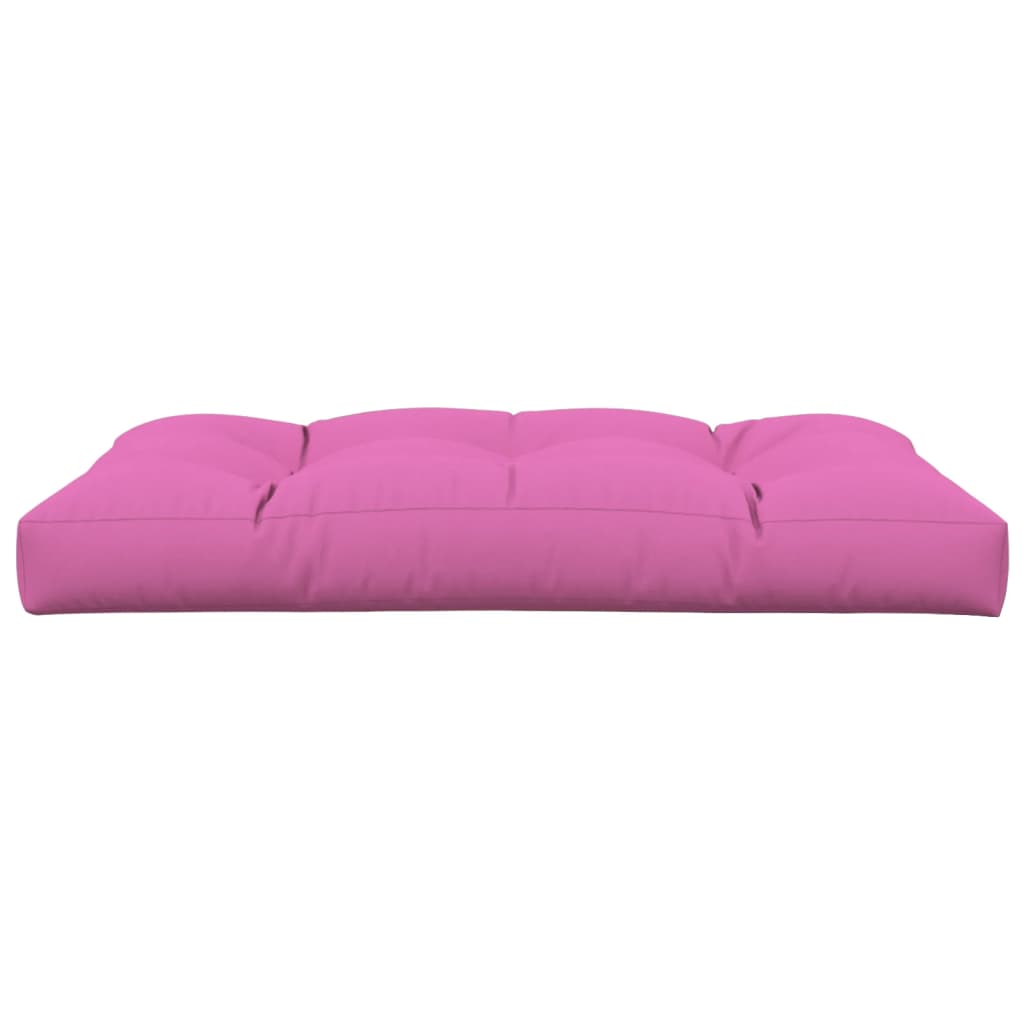 Pallet Cushion Pink 120x80x12 cm Fabric