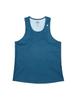 Seullouseondei Aero Running Singlet Sleeveless Top Peacock Blue