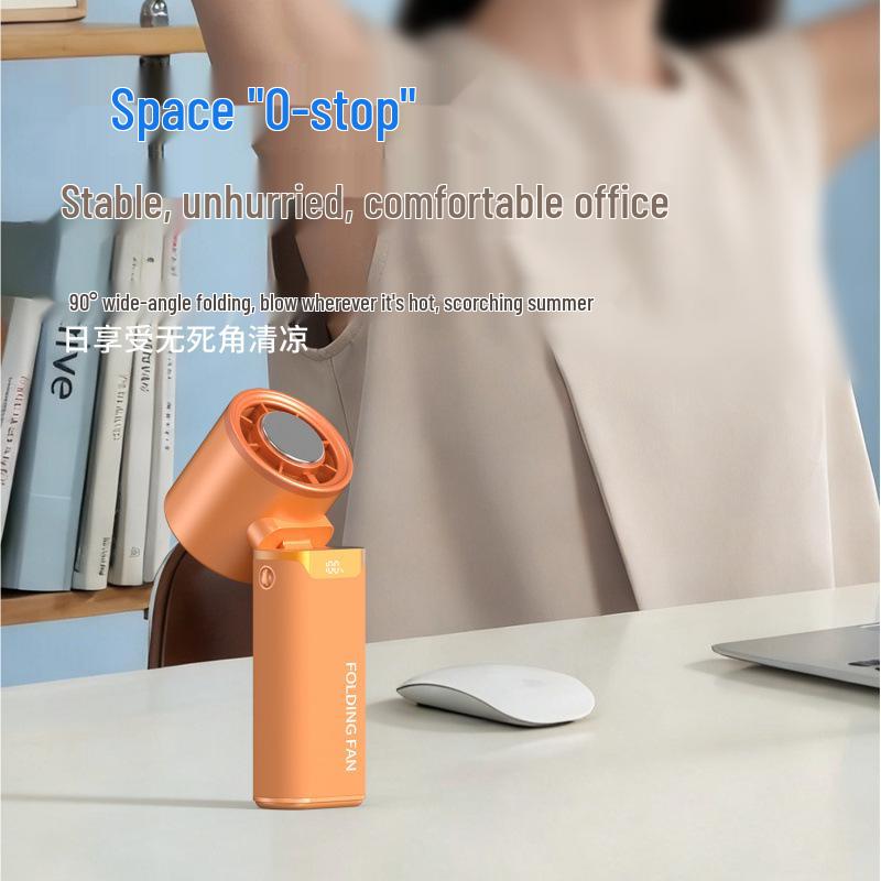 2026 Portable Mini High-Speed Cooling Fan - Handheld, Outdoor, Desktop Air Conditioner