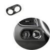 Carbon Fiber Style Headlight Switch Button Cover Fit for Porsche MACAN 2014-