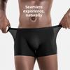 Men's Summer Lightweight Sexy Ice Silk Breathable Four-cornered Underpants
