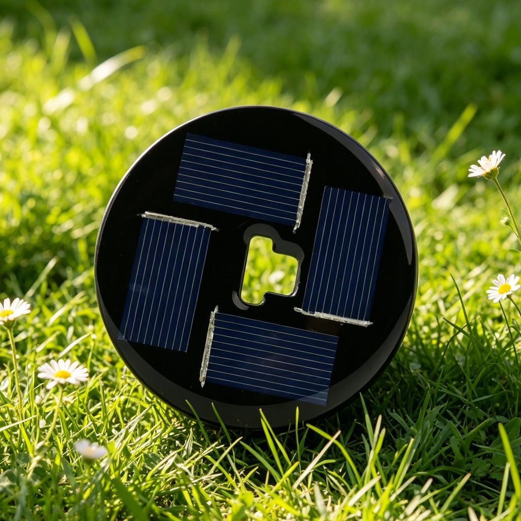 Round Shaped Solar Panel 2V 160mA Current Solar Board Perfect For DIY Projects And Small Appliances
