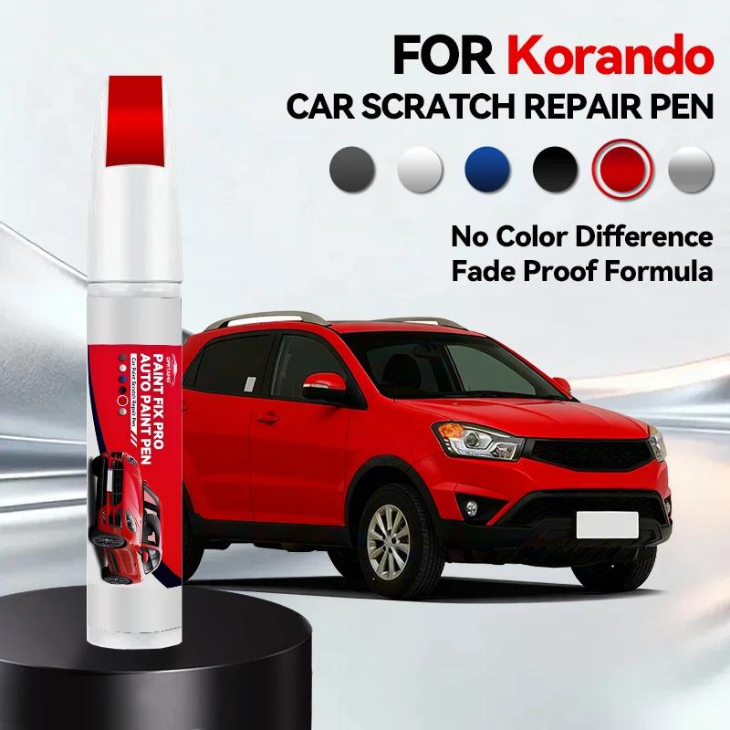 

Exclusive Purpose Vehicle For KGM SsangYong Korando Paint Repair Pen Touch Up Scratch Remover DIY Auto Accessories Red Blue Whit червоний