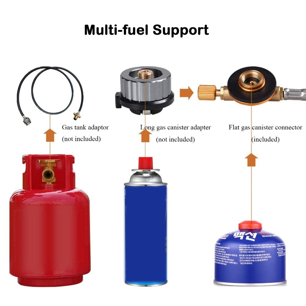 Aluminum Alloy, Copper Portable Gas Stove Lightweight Outdoor Stove Camping Stove  Outdoor Camping