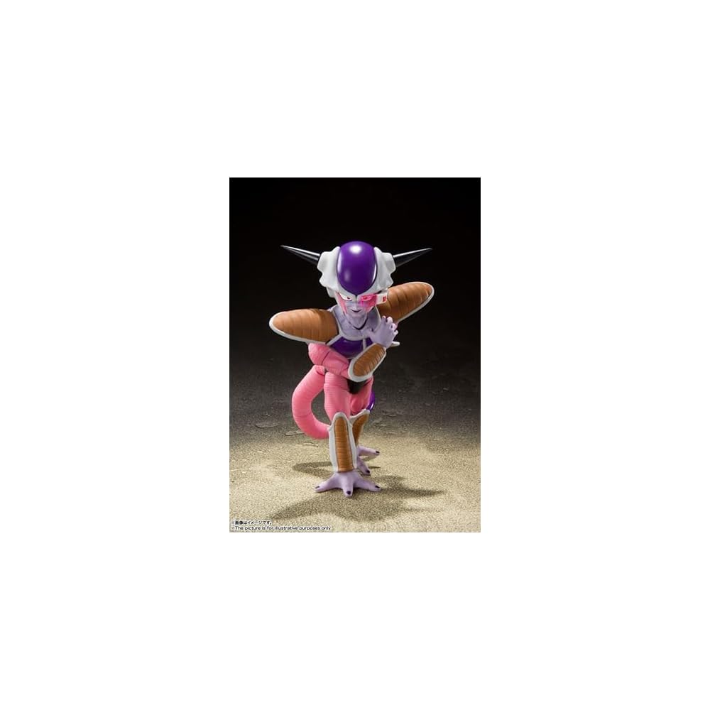 TAMASHII NATIONS S.H. Figuarts Dragon Ball Z Frieza First Form Action Figure 110mm PVC ABS Painted Movable Figure