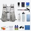 Biking Running Storage Vest Lightweight Vest Water Chest Pack With Phone Storage Pocket Outdoor Mountaineering Vest Backpack