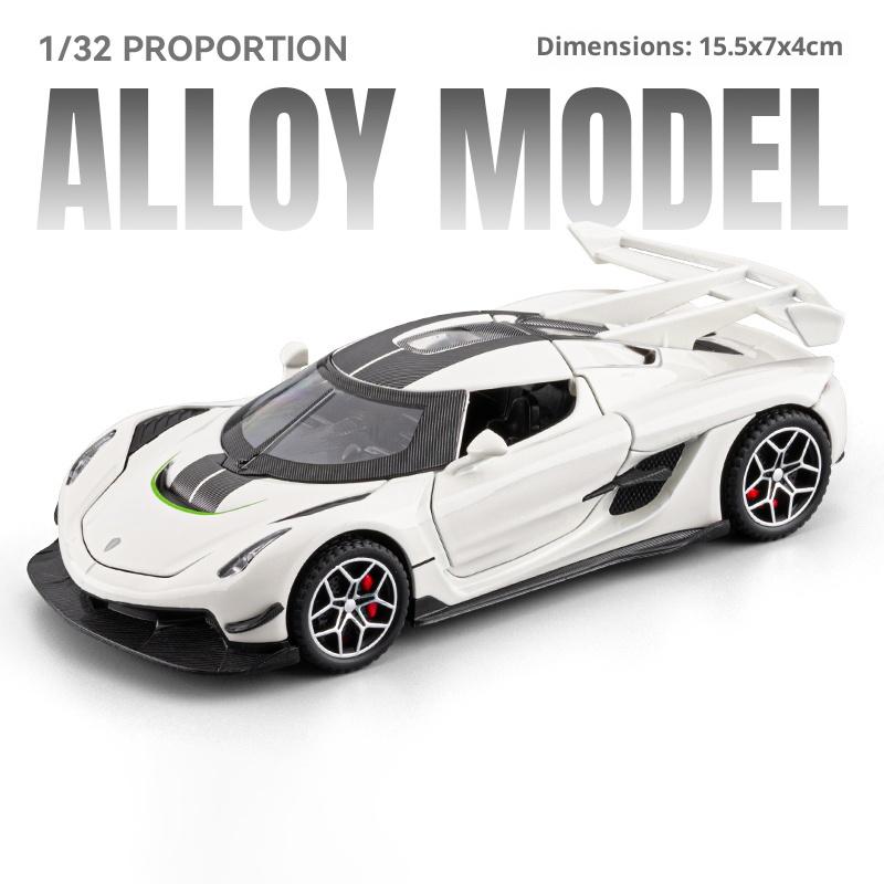 1:32 Koenigsegg jesko alloy car model children s sports car car model ornaments toy car boy gift