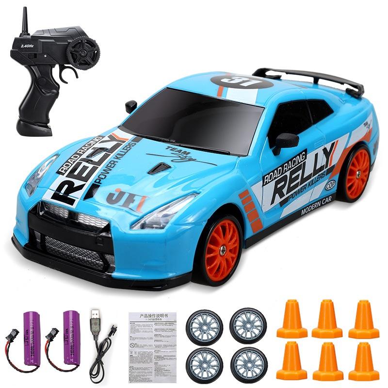 ABBL1 Remote Control 2.4G High Speed Drift Rc Car 4WD AE86 Model GTR Vehicle Car RC Toy Racing Cars Toy for Children Birthday Gift