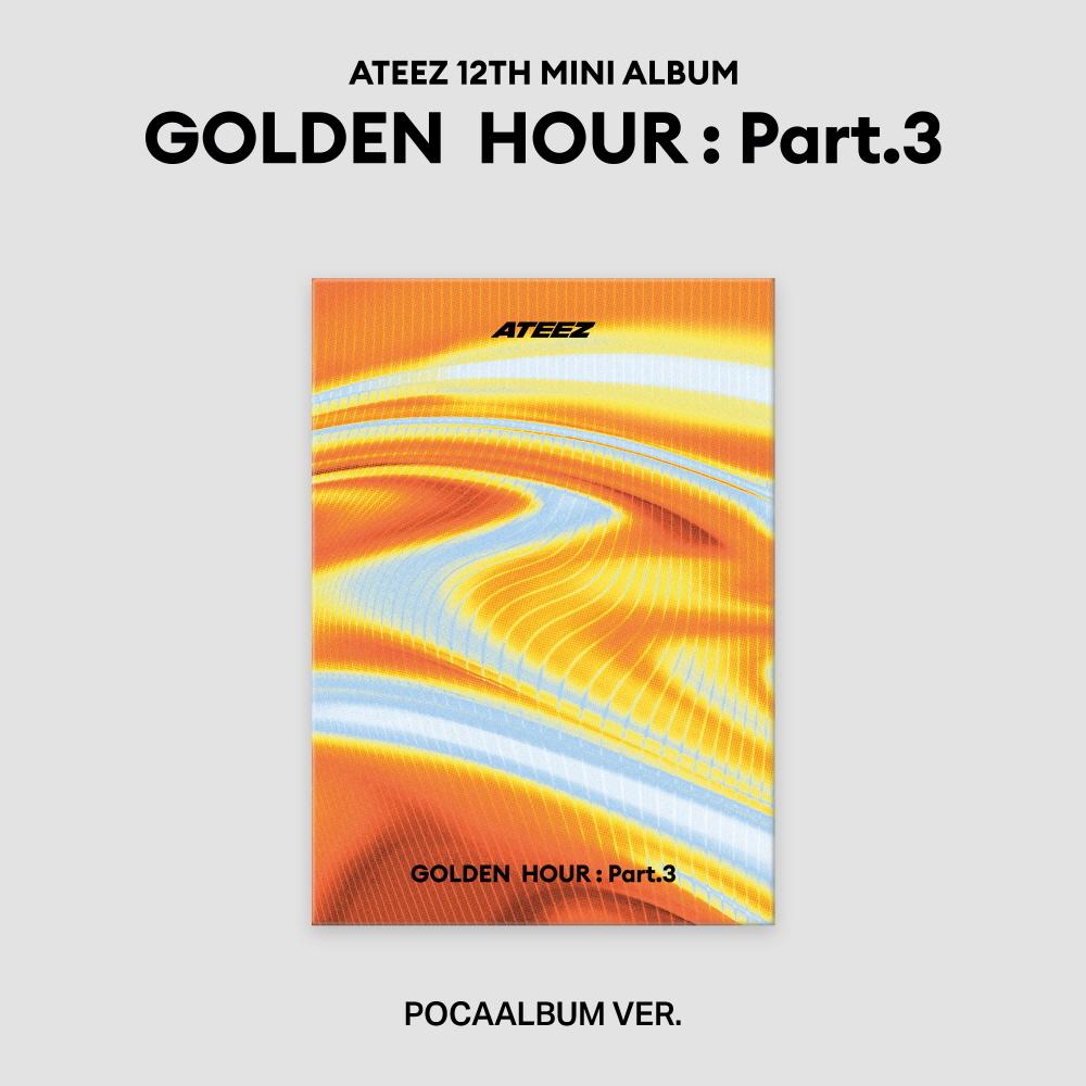 

ATEEZ - 12th Mini Album GOLDEN HOUR : Part.3 [Pocaalbum ver.]