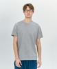 BASIC HOUSE 30-Count Cotton Regular Fit Round Plain Short Sleeve T-Shirt (6 Colors) Lats0126 (Type A)