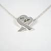 [Pre-owned] TIFFANY/Tiffany 925 Loving Heart Pendant/Necklace/j77-6
