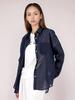 Acud Long Sleeve Linen Shirt_Navy