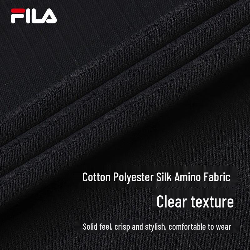 FILA Men's Knit Short-Sleeve Polo Shirt