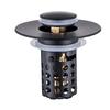 Upgraded 4-in-1 Bathroom Sink Strainer, Universal Up Sink Stopper With 2-Layer Detachable Hair Catcher Filter Basket, Fit 1.1-2.36 US Basin, Anti-Cl