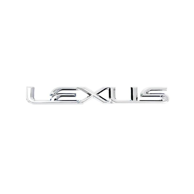 Innenaufkleber für Lexus ES350 Autozubehör Spreadability 4 Stück 3D ABS Auto Logo Heckklappe Kotflügel Tür Emblem Abzeichen Auto Stick