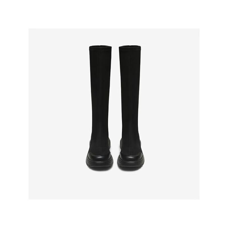 TATA Women's Platform Stretch High-Tube Boots