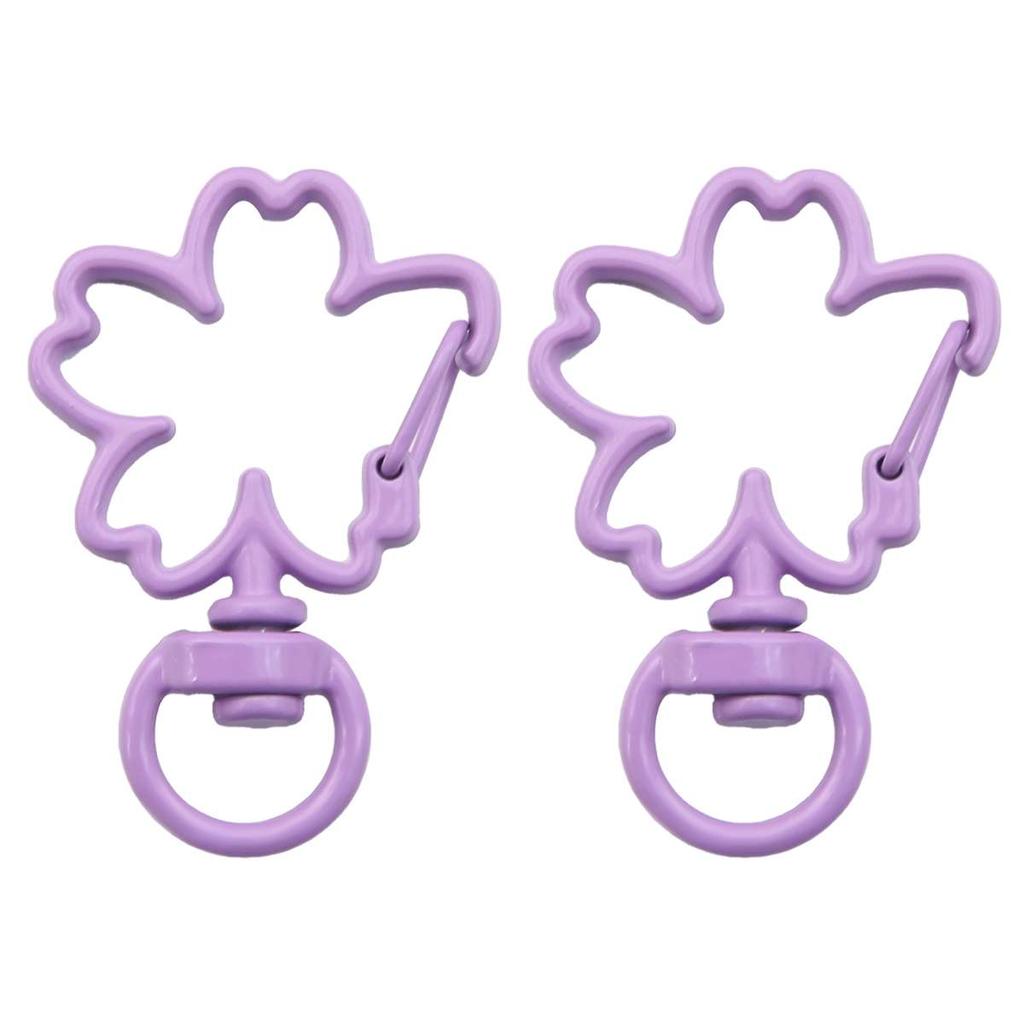 31X39mm Candy Colored Alloy Shell Shaped Spring Buckle Special-shaped DIY keychain Accessories Creative Accessories Hanging Ornaments