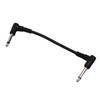 Universal Guitar Effect Pedal Instrument Patch Cable Right Angle Plug 15/20 Cm