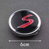 4pcs 56/60mm Car Wheel Hub Cap Tire Rims Center Cover Hubcaps Sticker For Mini Cooper S R56 R50 R53 F56 F55 R60 Accessories