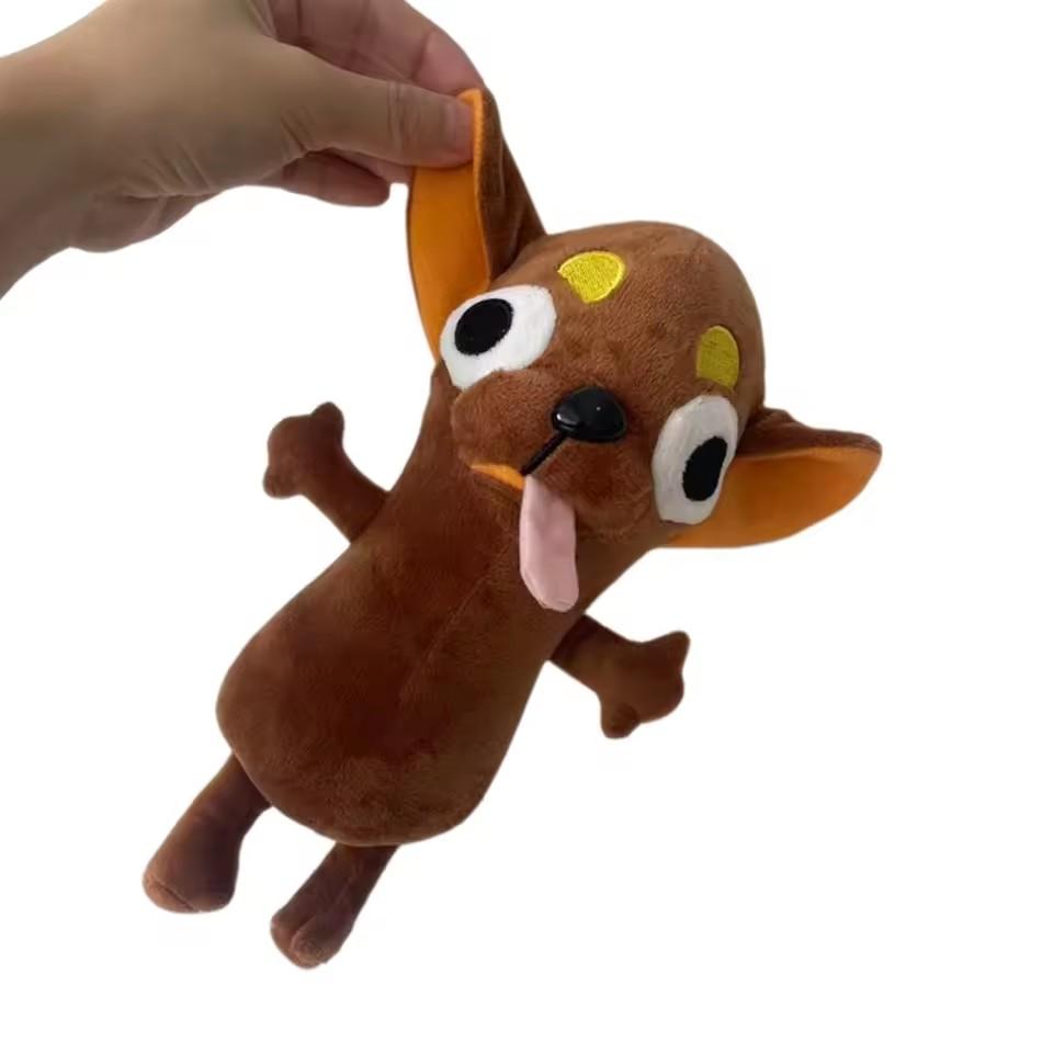 [Cute Realistic Chihuahua Plush Toy Keychain Mini Puppy Doll Pendant Kawaii Stuffed Animal Gift For Kids]