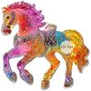 2D Acrylic Horse Year Hanging Pendants Christmas Tree Xmas Horse 2026 Decoration Hanging Rhinestones Ornament W3H1