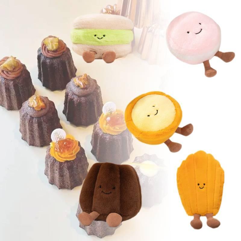 Plush Jellycat Madeleine Toys Cartoon Dessert Food Fill Doll Gifts Christmas