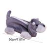 Solid Color Dog Plush Coin Purse Large-capacity Stationery Storage Bag  School Supplies