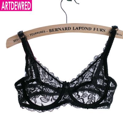 Artdewred – soutien-gorge Sexy en dentelle pour femmes, Bralette en maille, Lingerie féminine sans couture, brassière florale non rembourrée