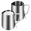 1/2/4PCS Coffee Milk Frothing Pitcher Jug 900ml Stainless Steel Milk Jugs Coffee Latte Frothing Art Jug Mug Cup Cappuccino Baris
