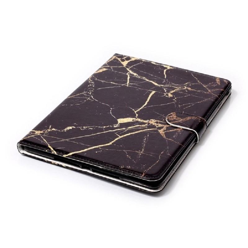 Elegant Marble Pattern Folio Flip Cover For Ipad With Premium Pu Material