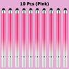 10Pcs Colorful Stylus Tablet Pen Universal 2-In-1 Drawing Screen Pencil for Samsung Huawei Phone IPad for IPhone Apple Touch Pen