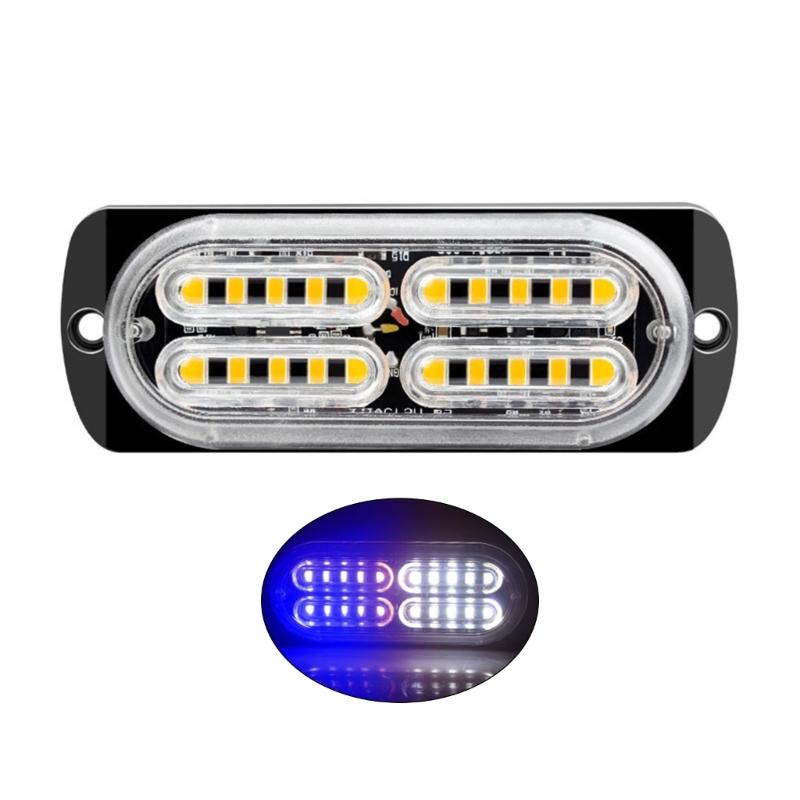 12V 24V Led Side Marker Warning Lights Trailer Trucks Caravans Side Clearance Marker Light Led Lorry Amber Lamp синий/белый