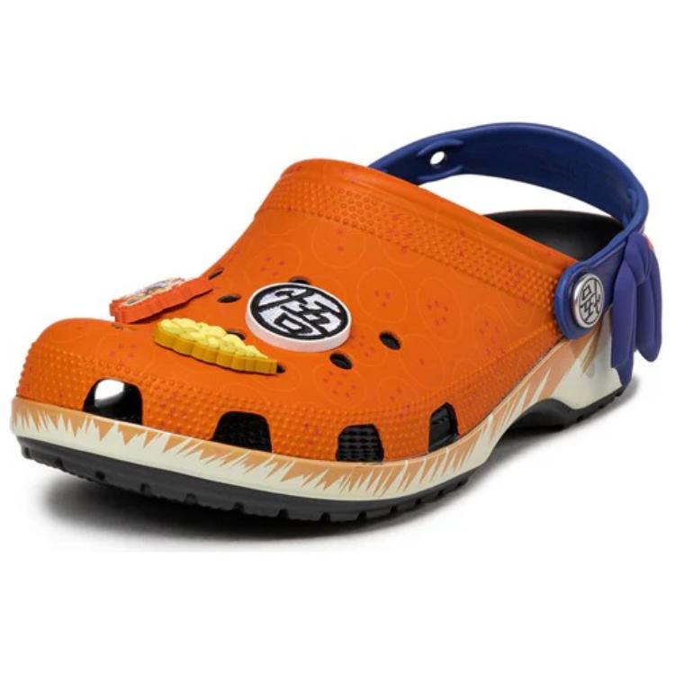 Mens Dragon Ball Z X Crocs Classic Clog Son Goku Unisex Sneakers Orange Multi 210826-90H