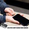 USB Charger Block Multiple Ports 3 Ports Wall Adapter Portable Charger Glowing Intelligent USB Plug For Smartphone EU Plug